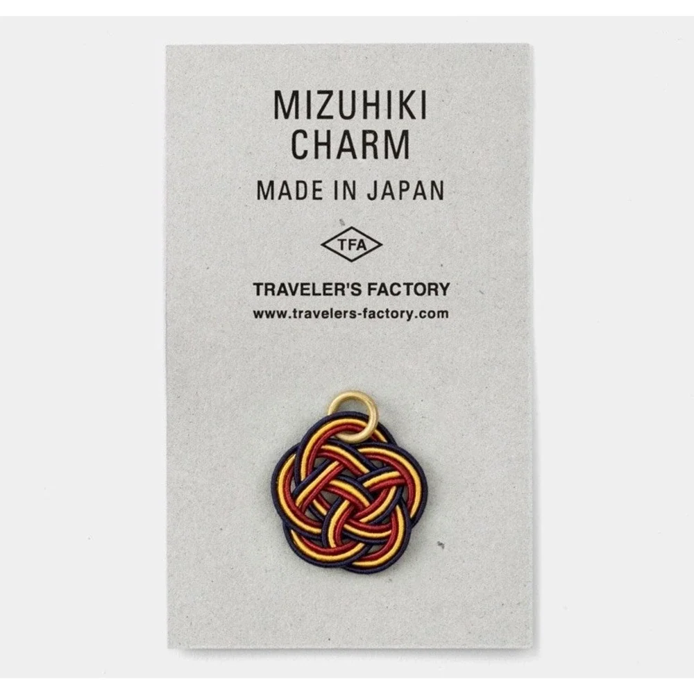 Traveler's Factory Mizuhiki Charm Navy JAPAN Traveler's Notebook NEW